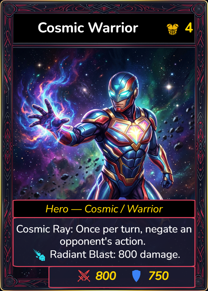 Cosmic Warrior
